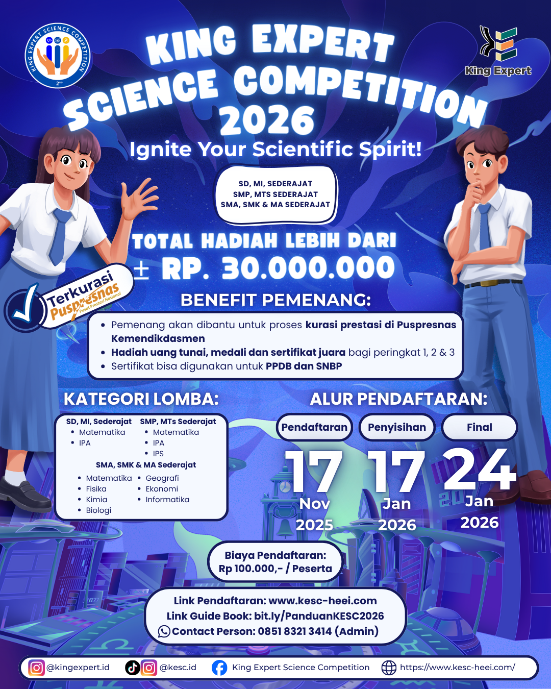 Panduan King Expert Science Competition